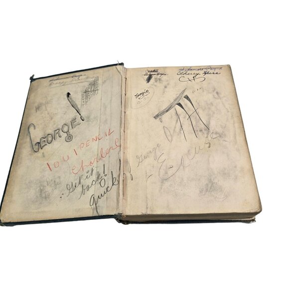 Vintage Algebra Book 1936 School Book Stone Mallory Benj Sanborn Math Hard Cover - Picture 5 of 14